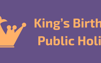 King’s Birthday Public Holiday
